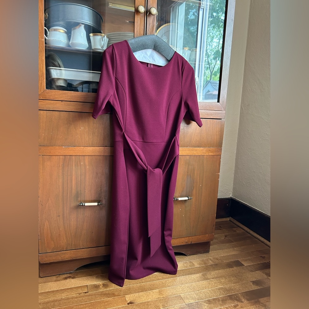 Bohme burgundy dress, size L